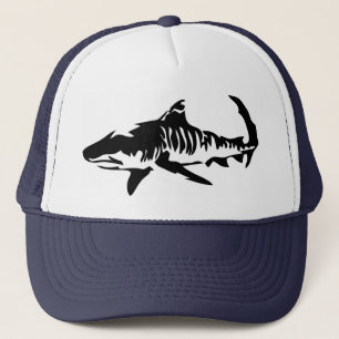 Camionero Gorra del tiburón de tigre