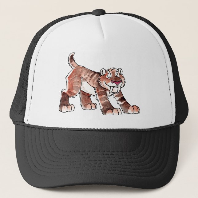 Camionero Gorra del tigre de Sabretooth (Anverso)