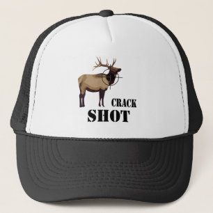 Camionero gorra del tiro de grieta