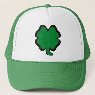 Camionero Gorra del trébol de cuatro hojas