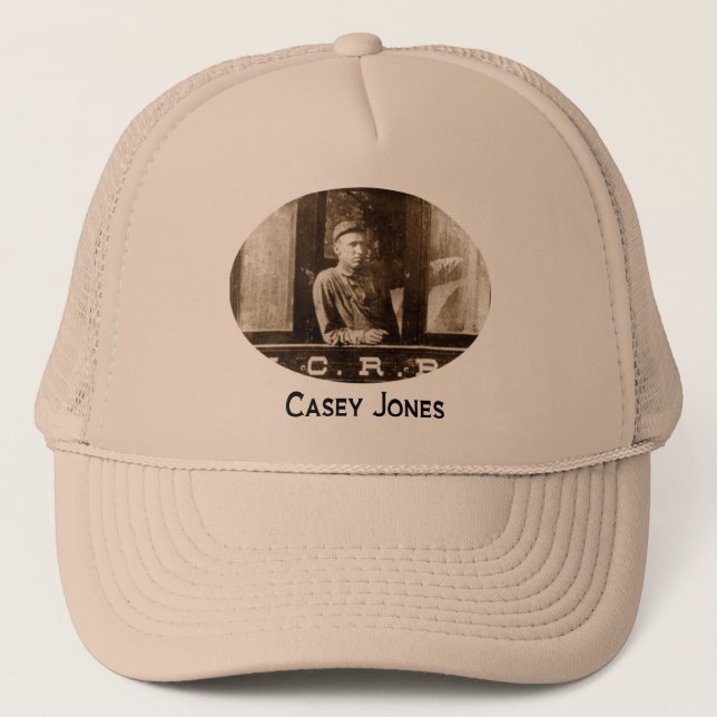 Camionero Gorra del tren de Casey Jones (Anverso)