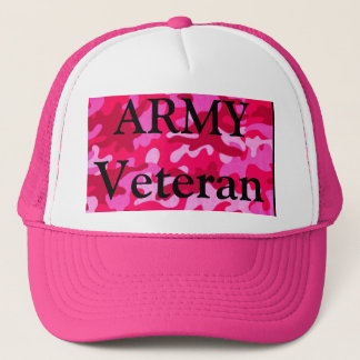 Camionero Gorra del veterano de la mujer