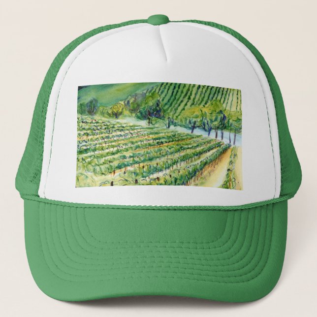 Camionero Gorra del viñedo de California (Anverso)