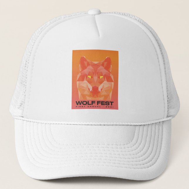 Camionero gorra del Wolf Fest de 2021 (Anverso)
