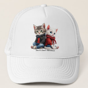 Camionero Gorra diaria de Tom y Luna: béisbol de pareja de g