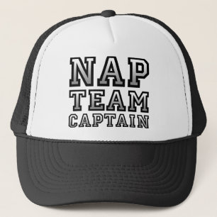 Camionero Gorra divertida capitán del equipo de siesta