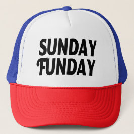 Camionero Gorra divertido de domingo Funday