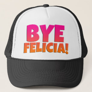 Camionero Gorra divertido de Felicia del adiós