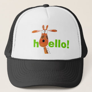 Camionero Gorra divertido de la jirafa