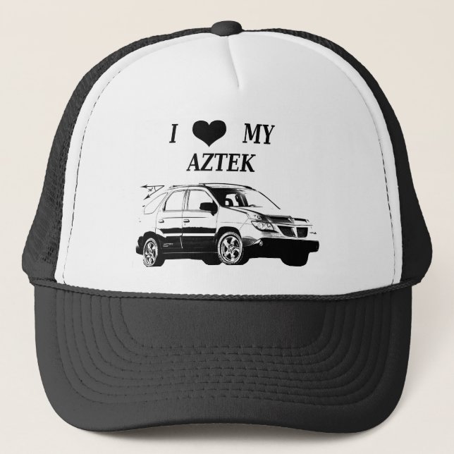 Camionero Gorra divertido del coche de Pontiac Aztek (Anverso)