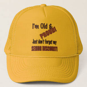Camionero Gorra divertido viejo y de Pround, casquillo,