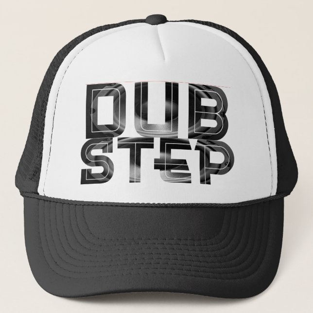 Camionero Gorra doble del altavoz de DubStep (Anverso)