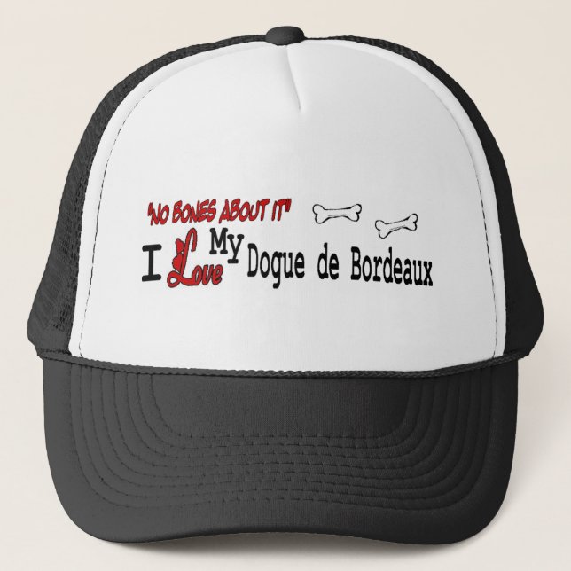 Camionero Gorra Dogue De Bordeaux (I Love) (Anverso)