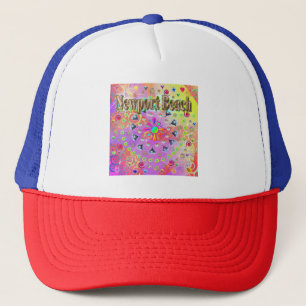 Camionero Gorra Dorado Lucky de Newport Beach