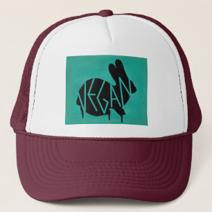 Camionero Gorra Drippy de la plantilla del conejito del