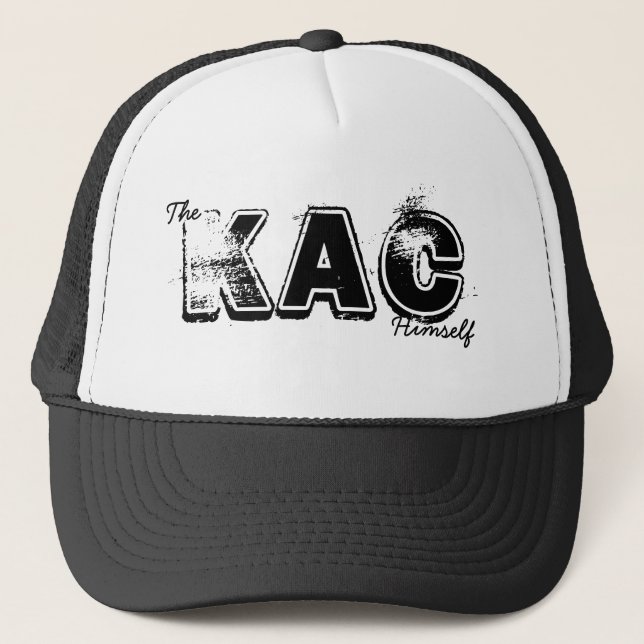 Camionero Gorra duro como una roca de KaC (Anverso)
