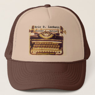 Camionero Gorra EDL062015001 de la máquina de escribir de