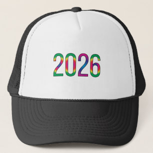 Camionero Gorra elegante de año nuevo impresa con el año 202