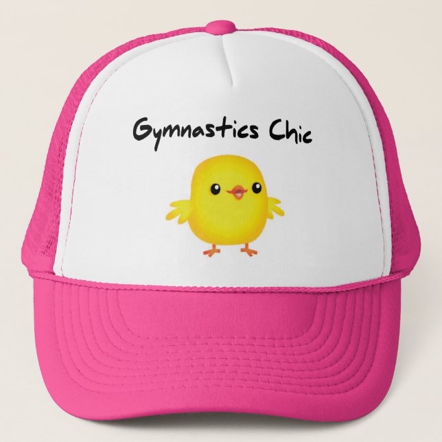 Camionero Gorra elegante de la gimnasia linda para los (Anverso)