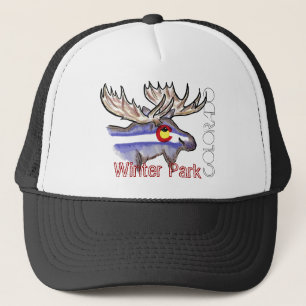 Camionero Gorra elk de Winter Park Colorado