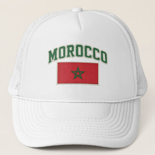 Camionero Gorra Embroiderada con Bandera Patriótica de Marru