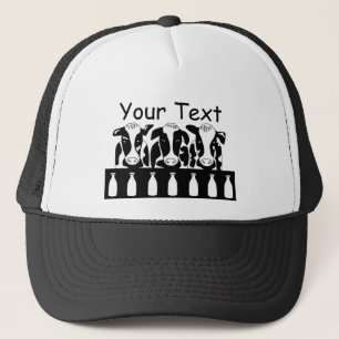 Camionero Gorra empresarial de vaca