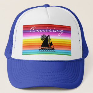 Camionero Gorra en barco de vela