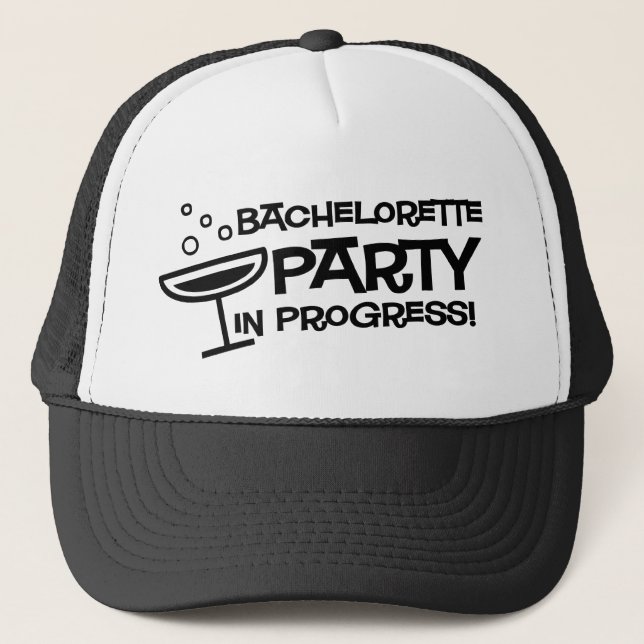 Camionero Gorra en curso del fiesta de Bachelorette (Anverso)