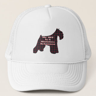 Camionero Gorra en miniatura de Schnauzer BFF