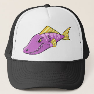 Camionero Gorra enojado malo de los pescados
