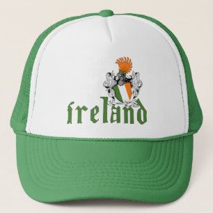 Camionero Gorra Escudo de Irlanda