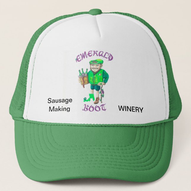 CAMIONERO GORRA ESMERALDA DE LA BOTA (Anverso)