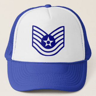 Camionero Gorra espeso de TSgt de la fuerza aérea