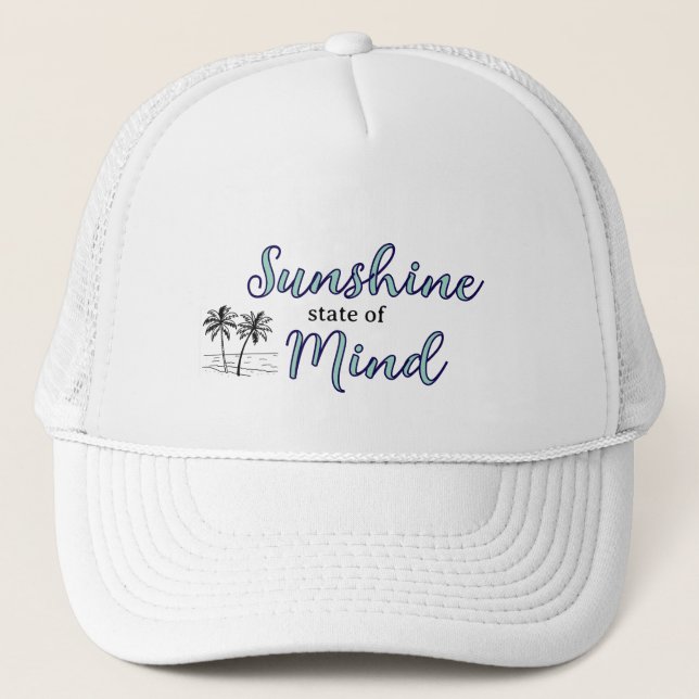 Camionero Gorra Estado de ánimo Soleado (Anverso)