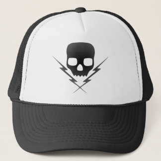Camionero Gorra estéreo del cráneo de la muerte