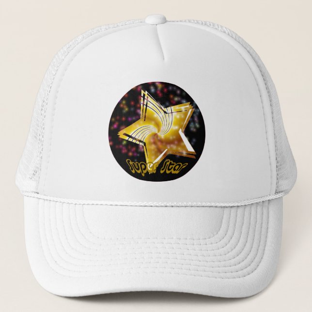 Camionero Gorra estupendo de la estrella (Anverso)
