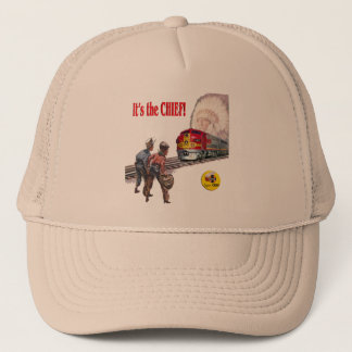 Camionero Gorra estupendo del tren de Santa Fe principal