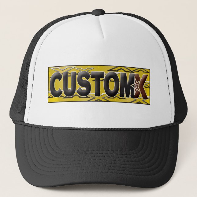 Camionero Gorra flotante de X (Anverso)