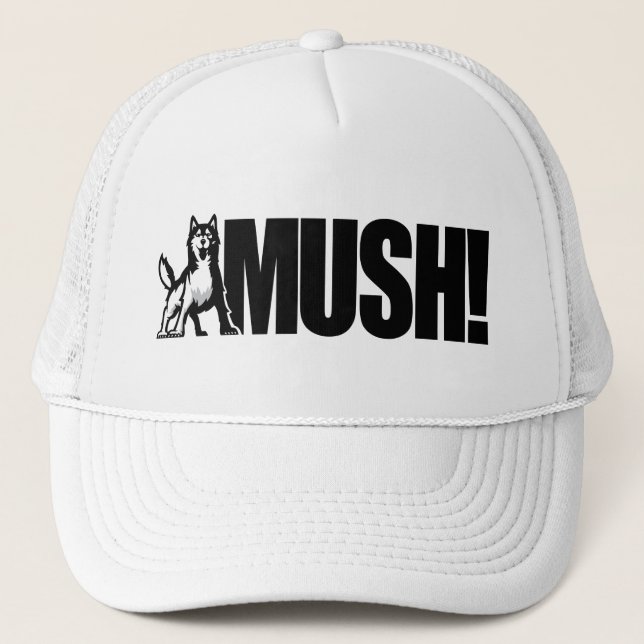 Camionero Gorra fornido del ruido de fondo (Anverso)