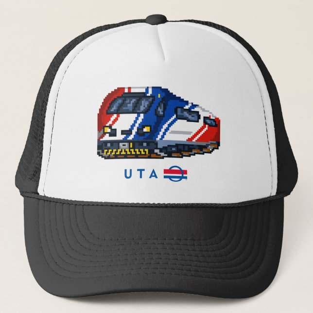 Camionero Gorra Frontrunner de 8 bits (Anverso)