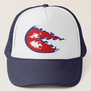 Camionero Gorra Gnarly de la bandera de Nepal