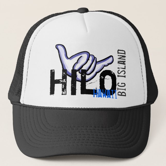 Camionero Gorra grande de Hawii de la isla de Hilo (Anverso)