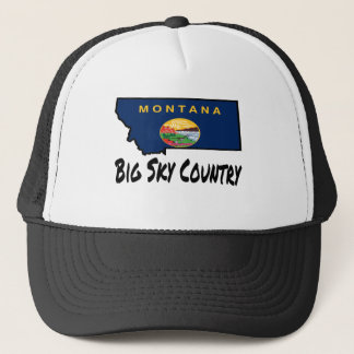 Camionero Gorra grande del país del cielo de Montana