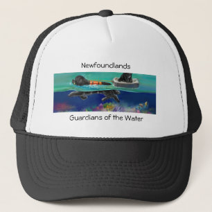 Camionero GORRA GRNC para prueba de agua Black Newf