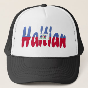 Camionero Gorra haitiano de la bandera