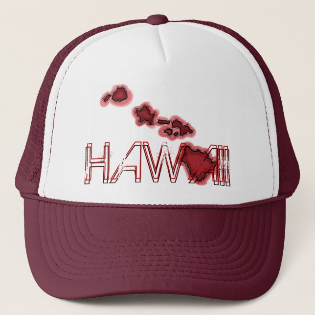 Camionero Gorra hawaiano de las islas hawaianas (Anverso)