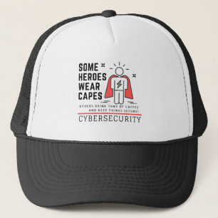 Camionero Gorra héroe de seguridad cibernética