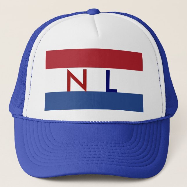 Camionero Gorra holandés NL de la bandera (Anverso)