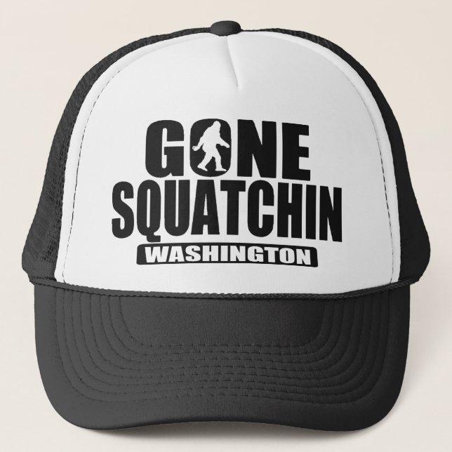 Camionero Gorra ido de Edition* del *State de Squatchin (Anverso)