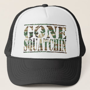 Camionero Gorra ido de la impresión del camuflaje de